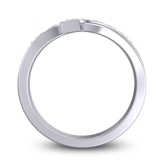 Simple Pave Yukta Ring