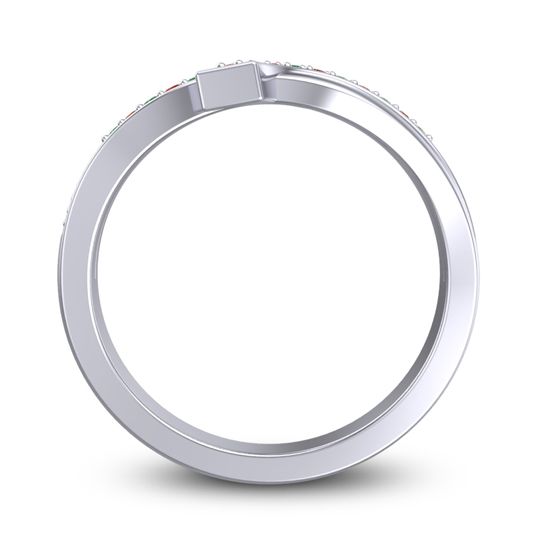 Simple Pave Yukta Ring