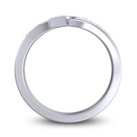 Simple Pave Yukta Ring