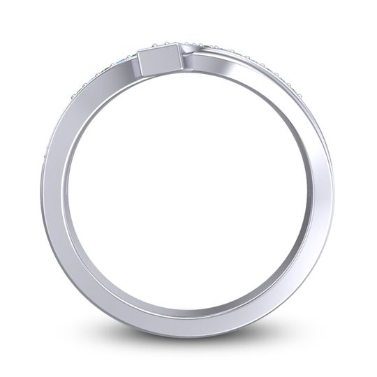 Simple Pave Yukta Ring