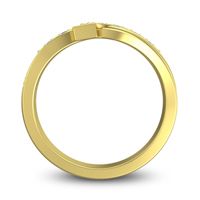 Simple Pave Yukta Ring