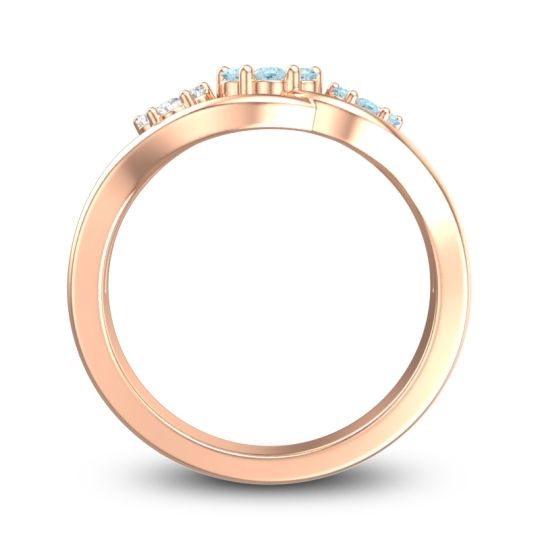 Simple Floral Pave Arama Ring