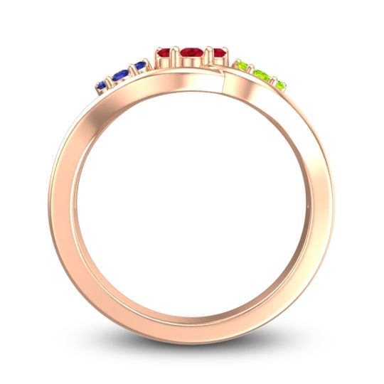 Simple Floral Pave Arama Ring