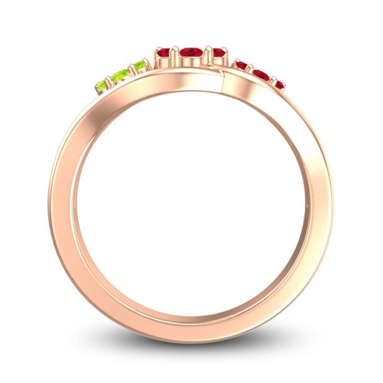 Simple Floral Pave Arama Ring