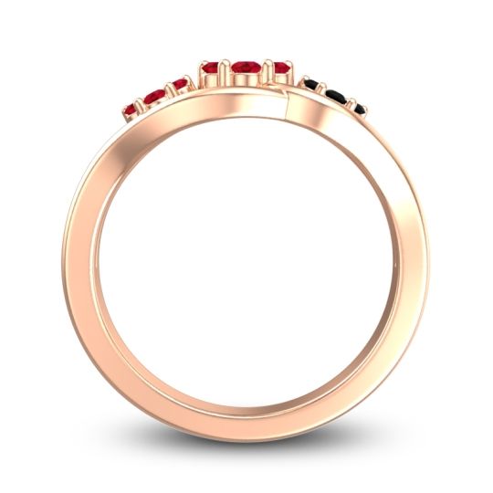 Simple Floral Pave Arama Ring