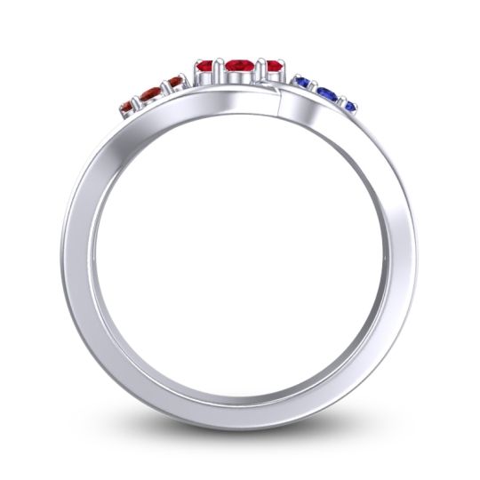 Simple Floral Pave Arama Ring