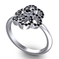 Statement Floral Pave Carati Ring