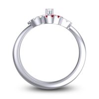 Statement Floral Pave Carati Ring