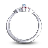 Statement Floral Pave Carati Ring