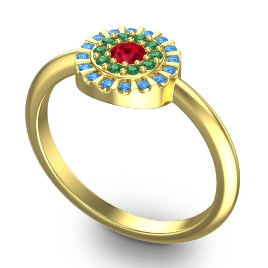 Statement Pave Nabhi Ring