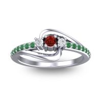 Petite Pave Visana Ring