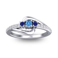 Petite Pave Visana Ring