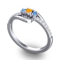 Petite Pave Visana Ring