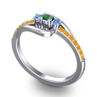 Petite Pave Visana Ring