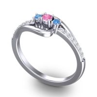 Petite Pave Visana Ring