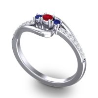 Petite Pave Visana Ring