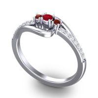 Petite Pave Visana Ring