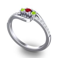 Petite Pave Visana Ring