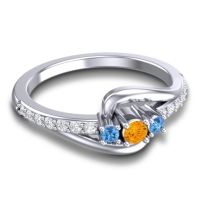 Petite Pave Visana Ring