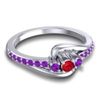 Petite Pave Visana Ring