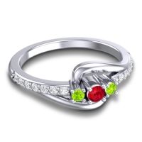 Petite Pave Visana Ring
