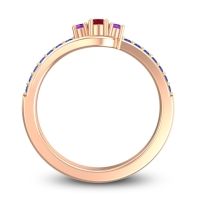 Petite Pave Visana Ring
