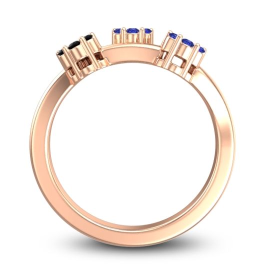 Simple Floral Pave Padmadi Ring