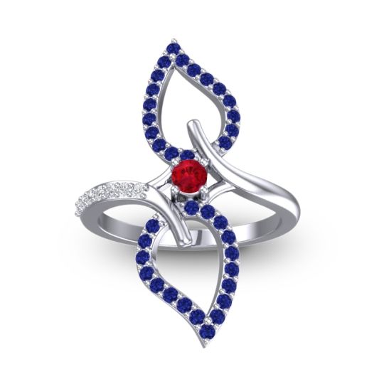 Statement Pave Pallava Ring
