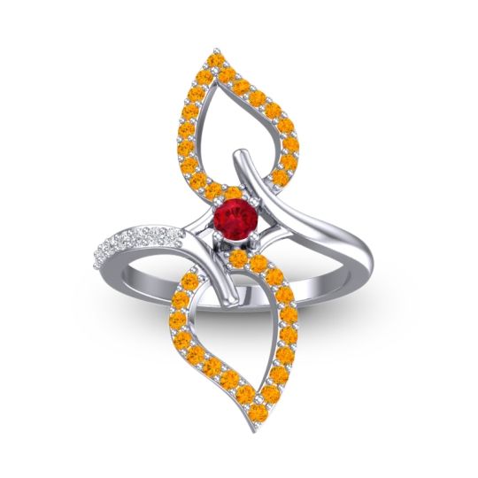 Statement Pave Pallava Ring