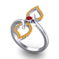 Statement Pave Pallava Ring