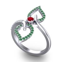 Statement Pave Pallava Ring