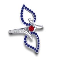Statement Pave Pallava Ring