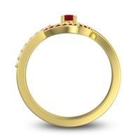 Statement Pave Pallava Ring