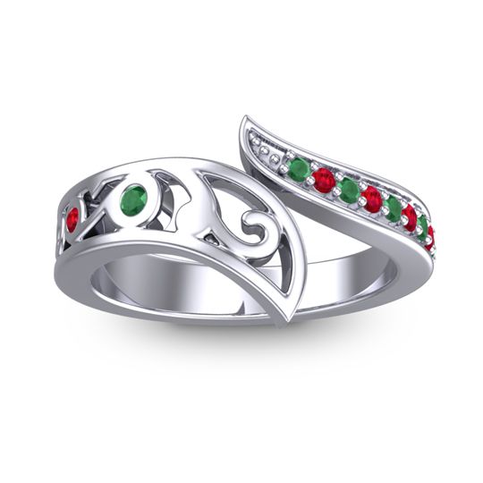 Petite Pave Asivisa Ring