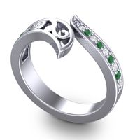 Petite Pave Asivisa Ring