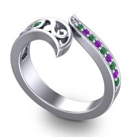 Petite Pave Asivisa Ring