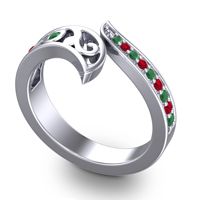 Petite Pave Asivisa Ring