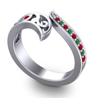 Petite Pave Asivisa Ring