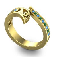 Petite Pave Asivisa Ring