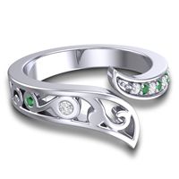 Petite Pave Asivisa Ring