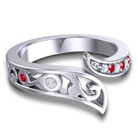Petite Pave Asivisa Ring