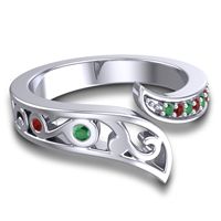 Petite Pave Asivisa Ring