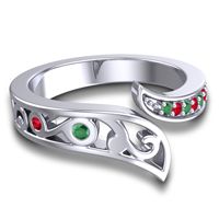 Petite Pave Asivisa Ring