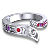 Petite Pave Asivisa Ring