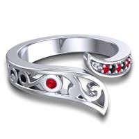 Petite Pave Asivisa Ring