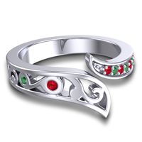 Petite Pave Asivisa Ring