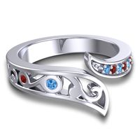 Petite Pave Asivisa Ring