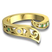 Petite Pave Asivisa Ring