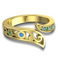 Petite Pave Asivisa Ring