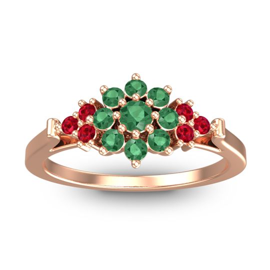 Statement Floral Pave Kuva Ring